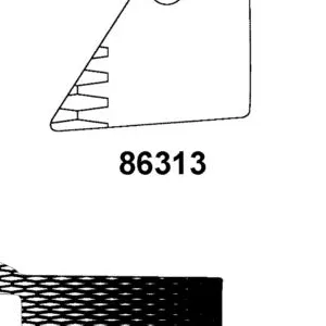 86313-AGA5-M00-T04 STRIPE B SIDE COVER — diagram cutout