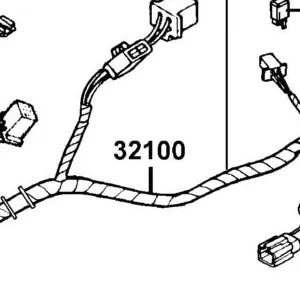 32100-AAJ6-M33 HARNESS WIRE — diagram cutout