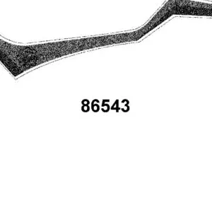 86543-AGA6-M31-T02 STRIPE B R FR FENDER — diagram cutout