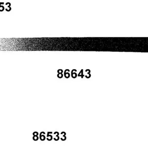 86643-AGA6-M30-T05 LABEL TRIM R RR — diagram cutout