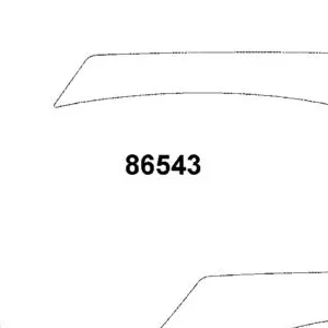86543-AGA6-M30-T03 STRIPE B R FENDER FR — diagram cutout