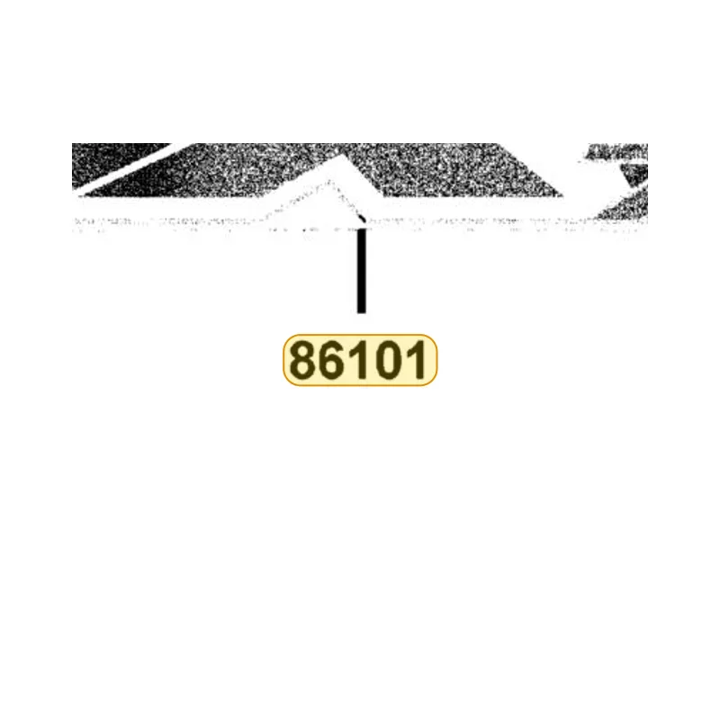 86101-LKM8-M32-T01 STRIPE FR PANEL — diagram cutout
