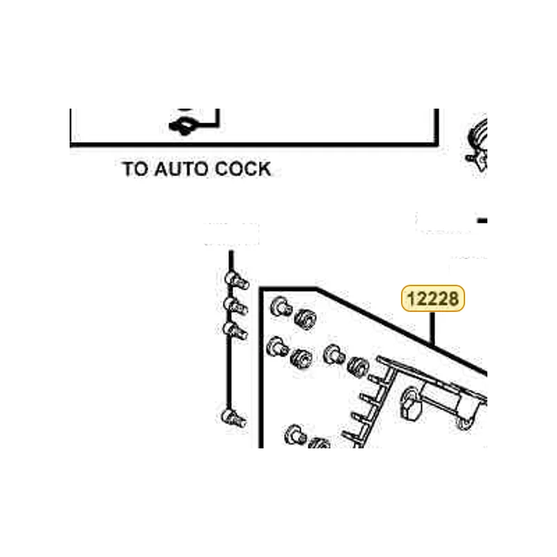 12228-KED9-900-NJA FIN B COMP (Silver) — diagram cutout
