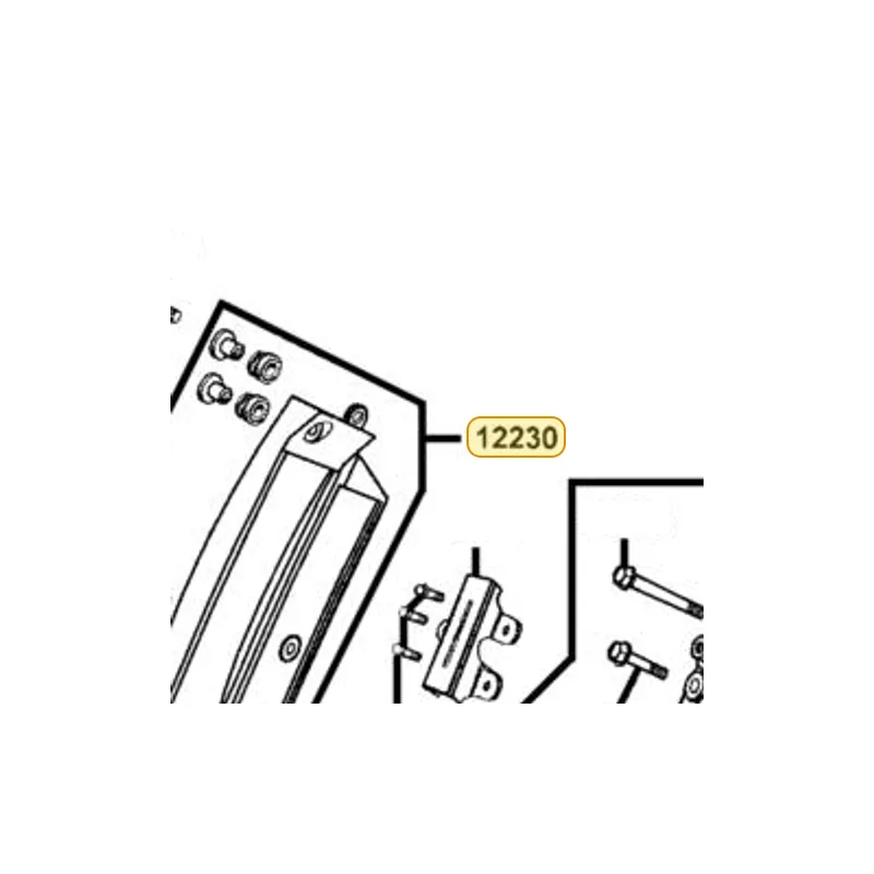 12230-KED9-900-NJA FIN D COMP (Silver) — diagram cutout
