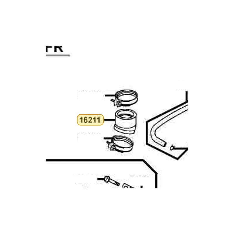 16211-KED9-900 INSULATOR CARB — diagram cutout