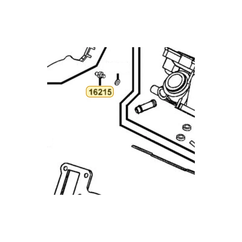 16215-KED9-900 JOINT — diagram cutout