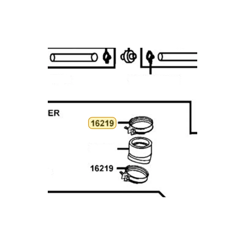 16219-KED9-900 BAND INSULATOR — diagram cutout
