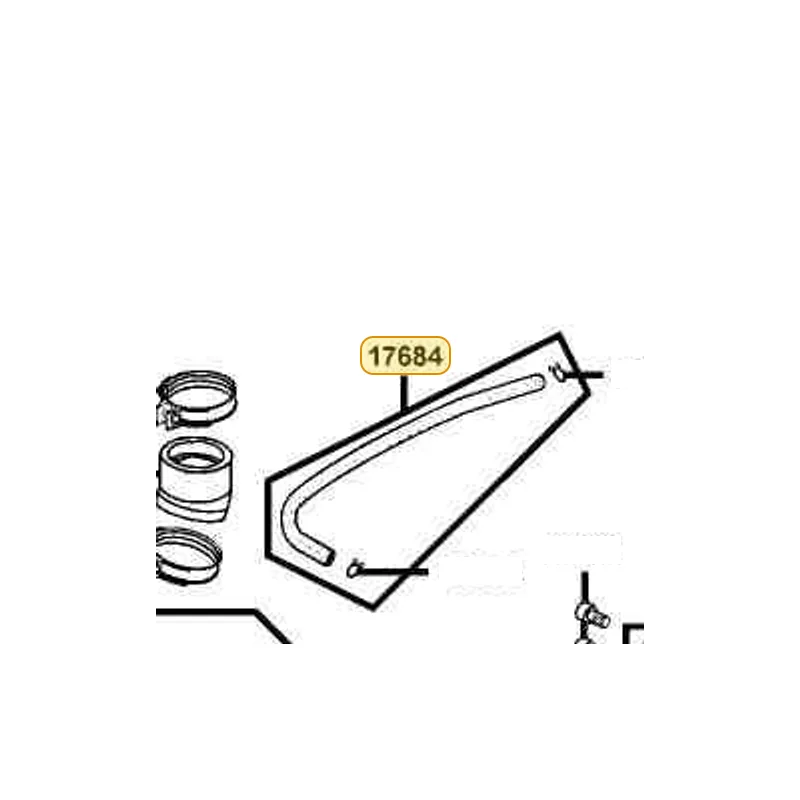 17684-KED9-M30 TUBE ASSY VACUUM — diagram cutout