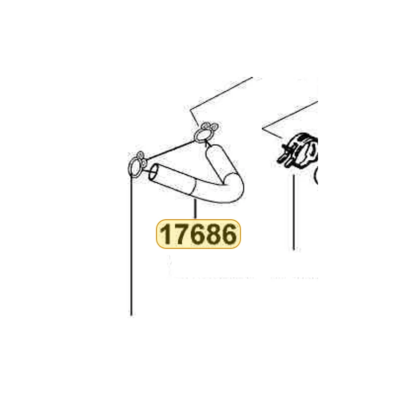 17686-KED9-900 TUBE ASSY CANISTER-3 WAY JOINT — diagram cutout