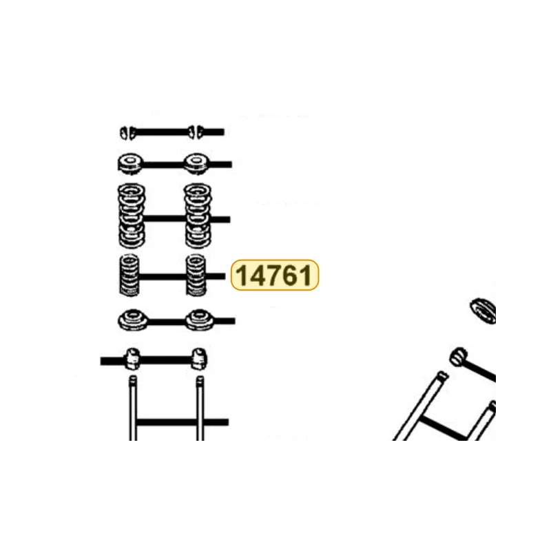 14761-KED9-900 SPRING VALVE INNER — diagram cutout