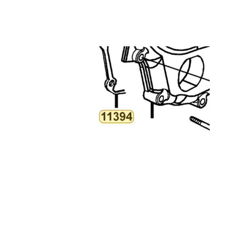 11394-KED9-900 GASKET R COVER — diagram cutout