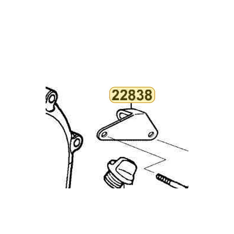 22838-KED9-900 HOLDER CLUTCH WIRE — diagram cutout