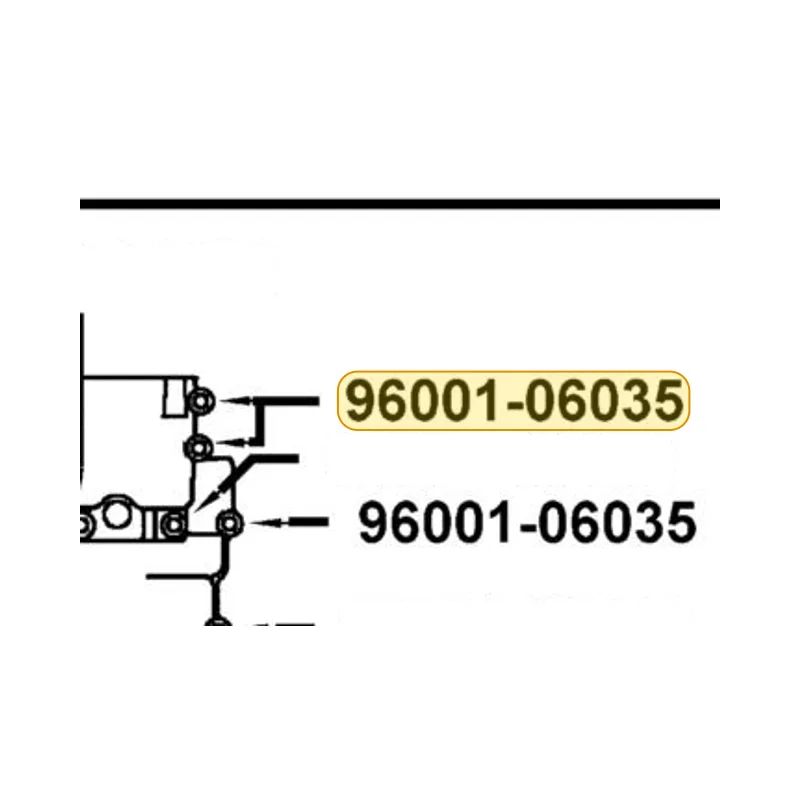 96001-06035-02 BOLT FLANGE SH 6*35 — diagram cutout