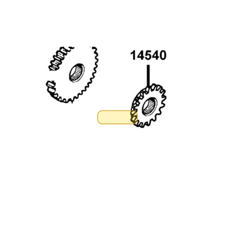 14540-KED9-900 SPROCKET CRANKSHAFT — diagram cutout