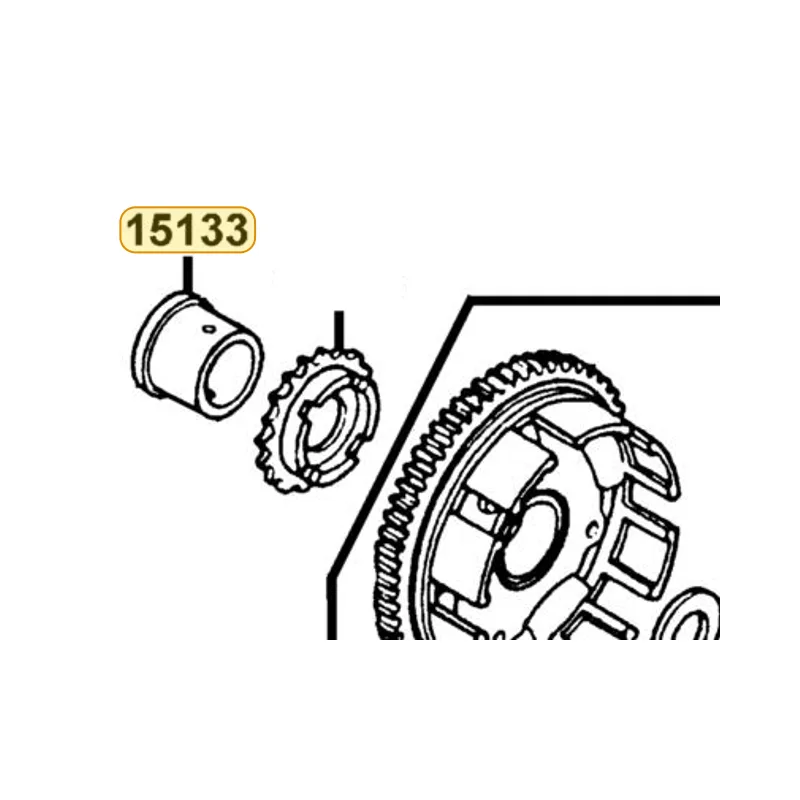 15133-KED9-900 BUSH — diagram cutout