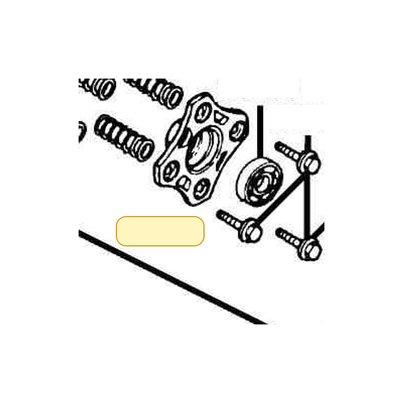 22361-KED9-900 PLATE CLUTCH LIFTER — diagram cutout