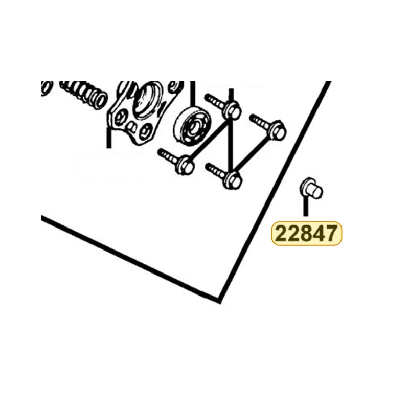 22847-KED9-900 ROD CLUTCH LIFTER — diagram cutout