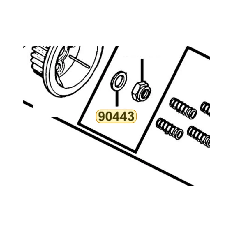 90443-KED9-900 WASHER 30*20.8*2 — diagram cutout