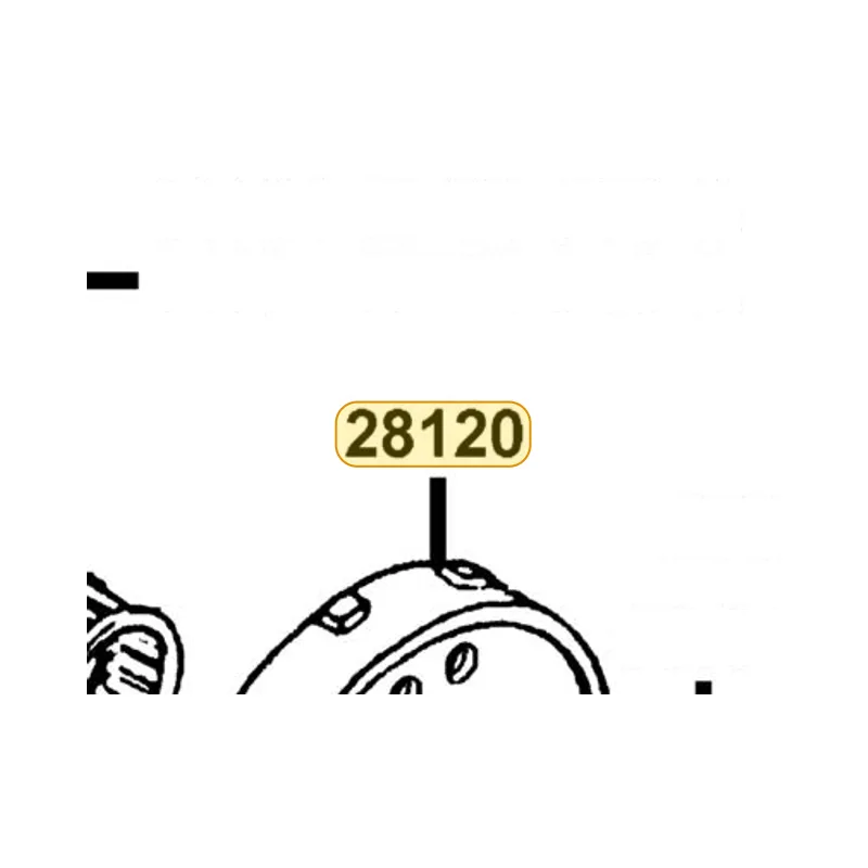 28120-KED9-900 OUTER COMP STARTING CLUTCH — diagram cutout
