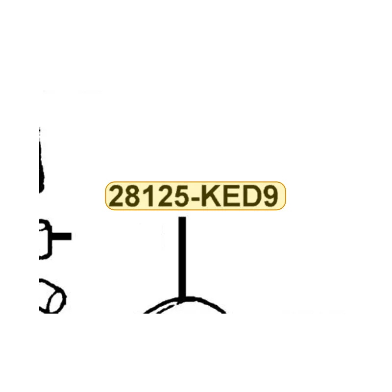 28125-KED9-900 FLANGE STARTING CLUTCH — diagram cutout