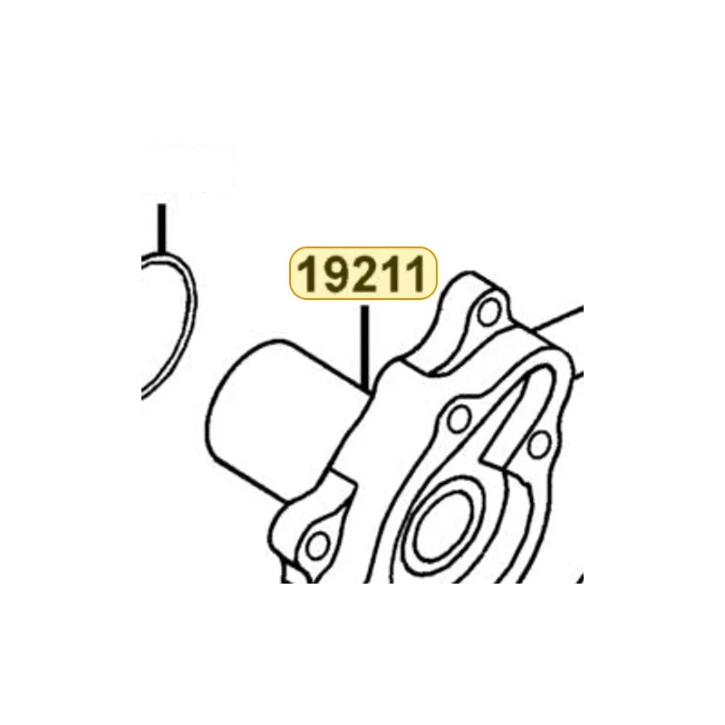 19211-KED9-900 BODY WATER PUMP — diagram cutout