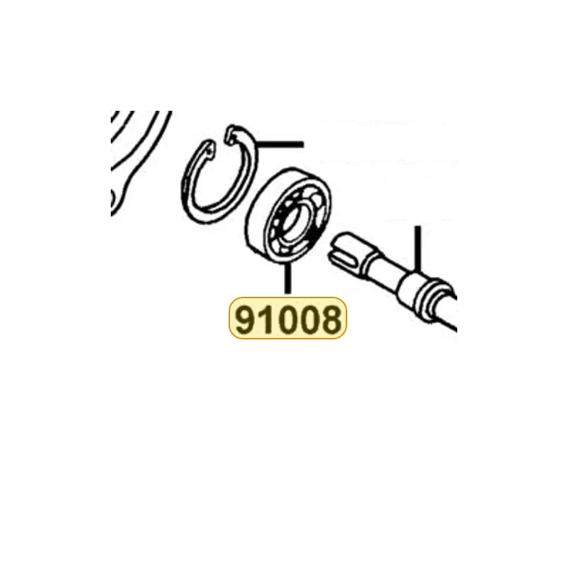 91008-HCB3-00B BRG BALL RADIAL TMB002 JR2C3 — diagram cutout