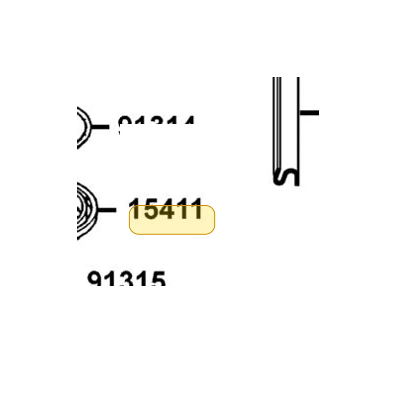 15411-KED9-900 CAP OIL FILTER — diagram cutout