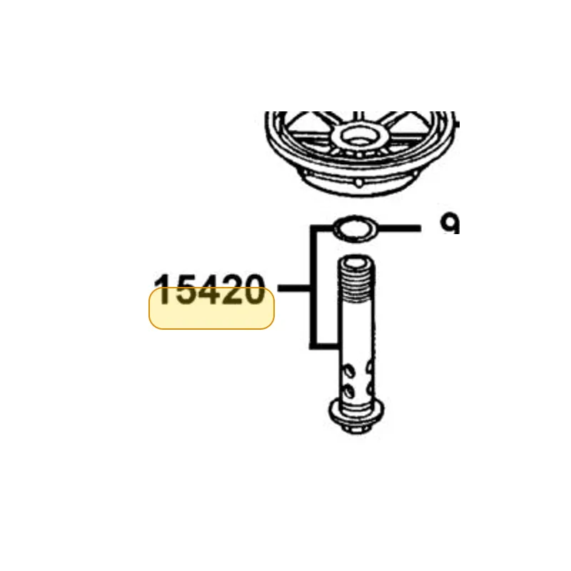 15420-KED9-900 BOLT COMP OIL FILTER — diagram cutout