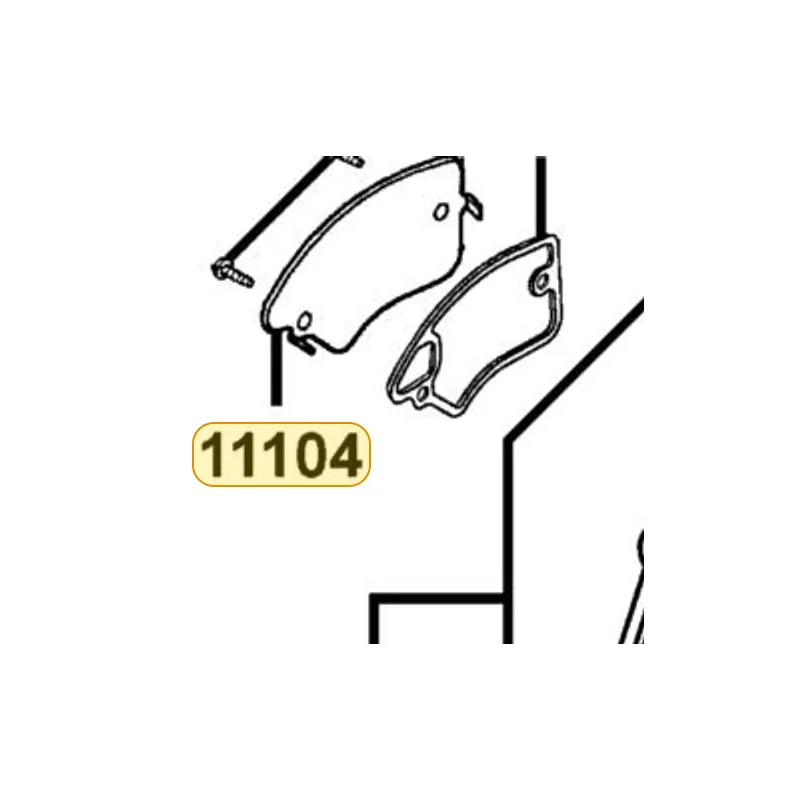 11104-KED9-900 PLATE SEAL — diagram cutout