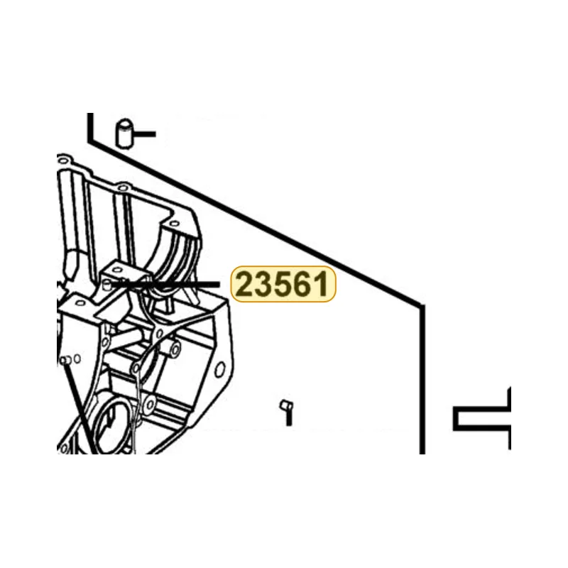 23561-KED9-900 ORIFICE MAIN SHAFT — diagram cutout