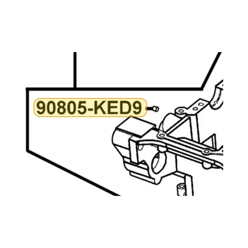 90805-KED9-900 CONE TYPE PLUG 13*10 — diagram cutout
