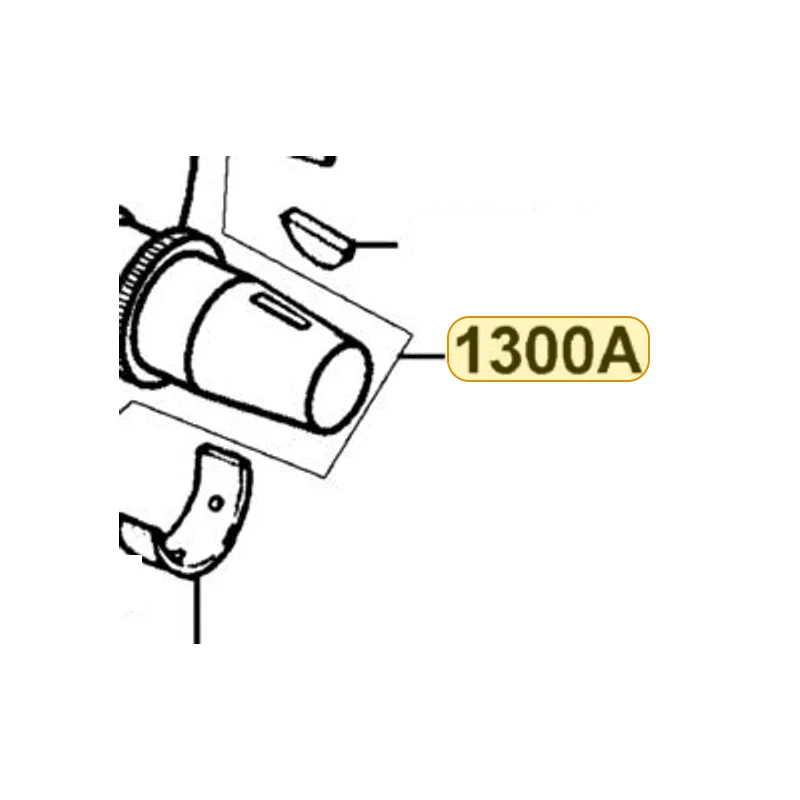 1300A-KED9-90A CRANK SHAFT COMP — diagram cutout