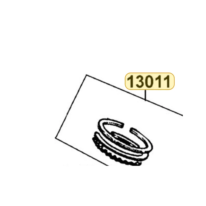 13011-KED9-900 RING SET PISTON — diagram cutout