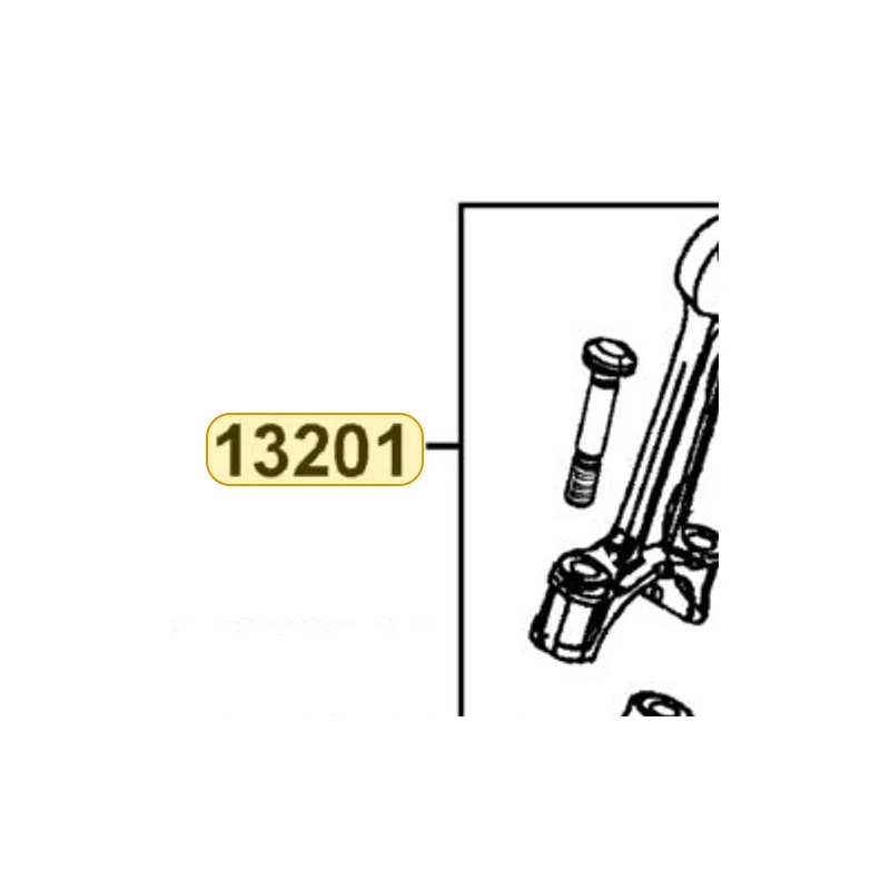 13201-KED9-900-B ROD COMP CONNECT — diagram cutout