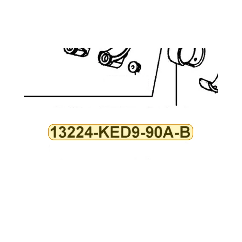 13224-KED9-90A-B BEARING BIG END (GREEN/1.490~1.494) — diagram cutout