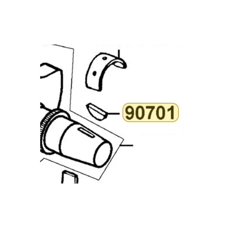 90701-KED9-900 KEY WAY ACG — diagram cutout