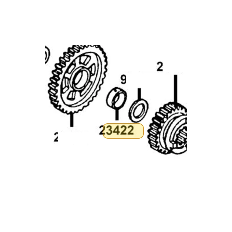 23422-KED9-900 COLLAR 20*8 — diagram cutout