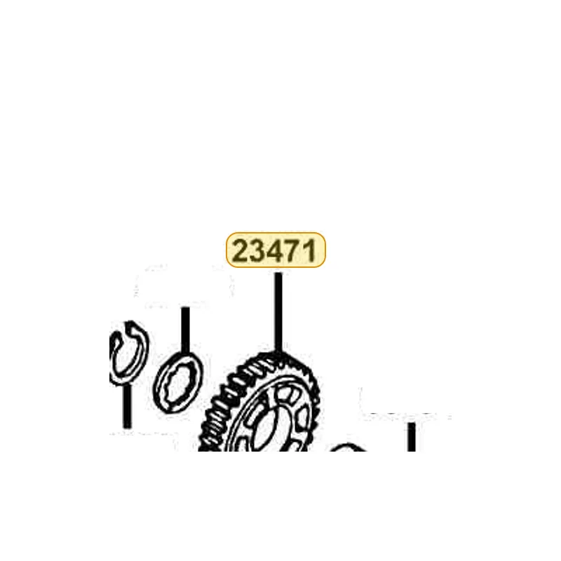 23471-KED9-900 GEAR C-3 — diagram cutout