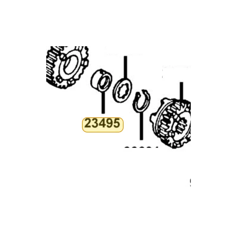 23495-KED9-900 COLLAR 22*13 — diagram cutout