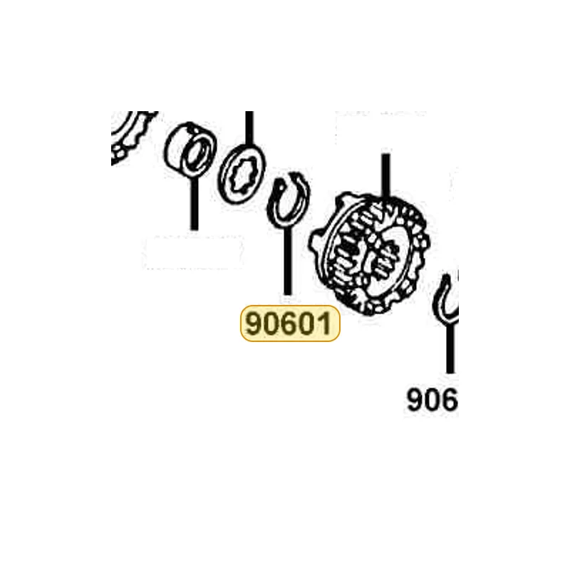 90601-KED9-900 SET RING 25MM — diagram cutout