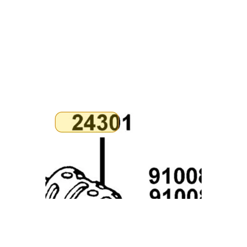 24301-KED9-900 DRUM GEAR SHIFT — diagram cutout