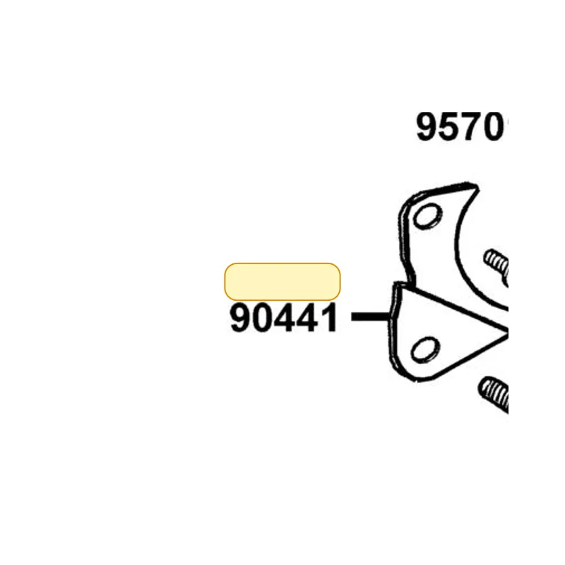 90441-KED9-900 PLATE BALL BRG HOLDER — diagram cutout