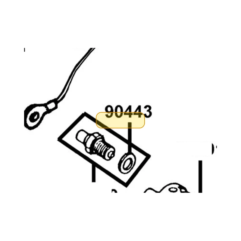 90443-KLR0-001 WASHER NEUTRAL — diagram cutout