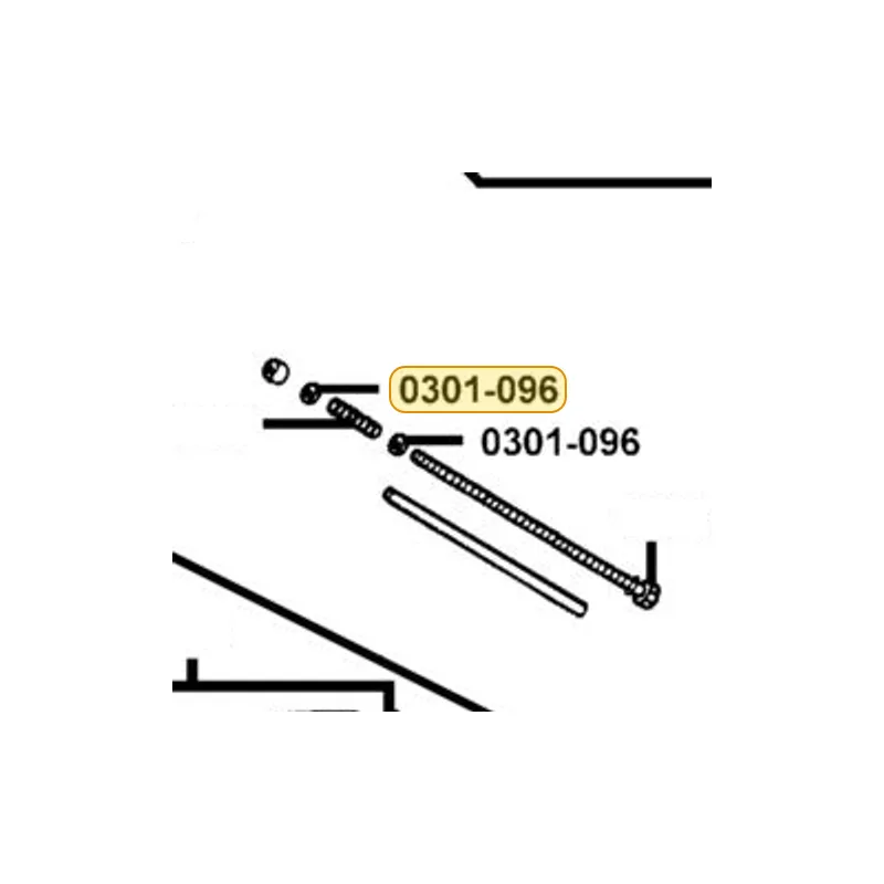 0301-096-1200 PLAIN WASHER — diagram cutout