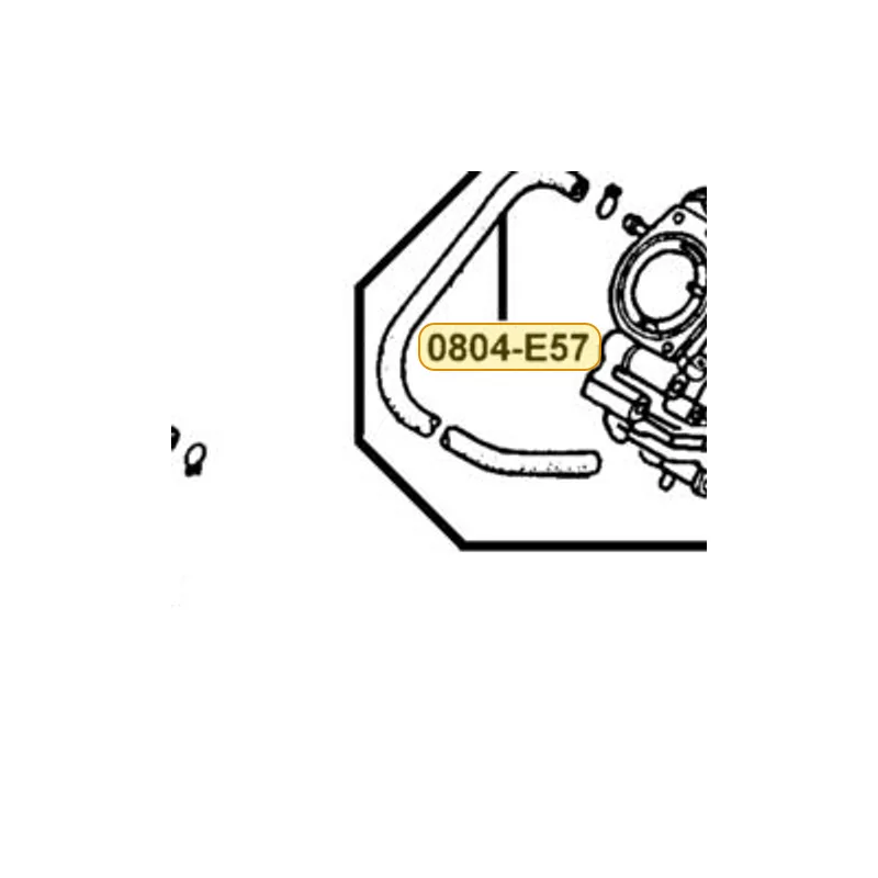 0804-E57-0000 BOWL VENT TUBE — diagram cutout