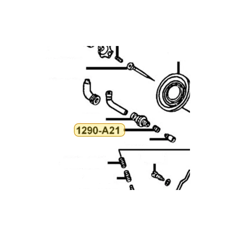 1290-A21-2001 STARTER VALVE COIL SPG — diagram cutout