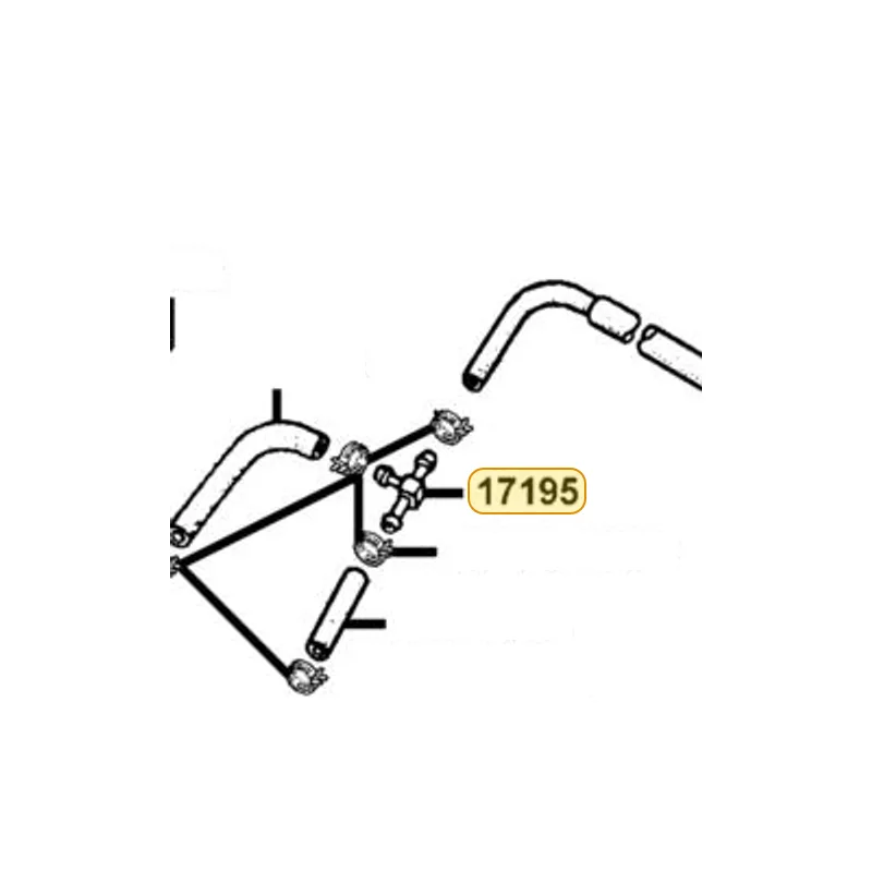 17195-MN5-0000 FUEL T-JOINT — diagram cutout