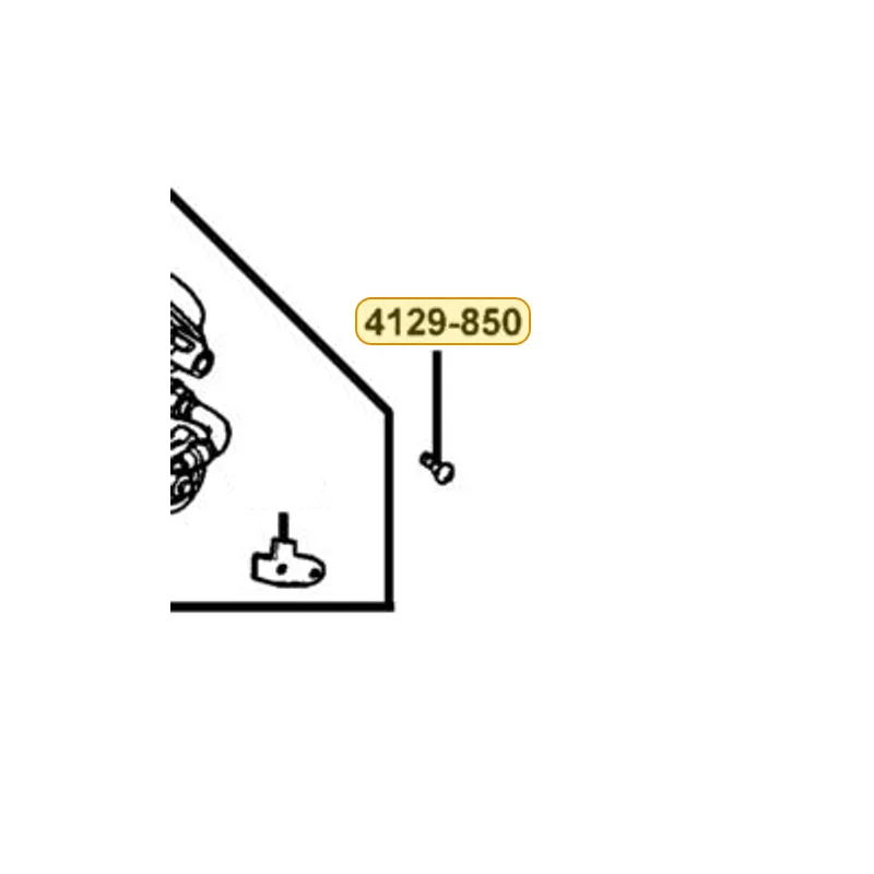 4129-850-1200 PAN SCREW — diagram cutout