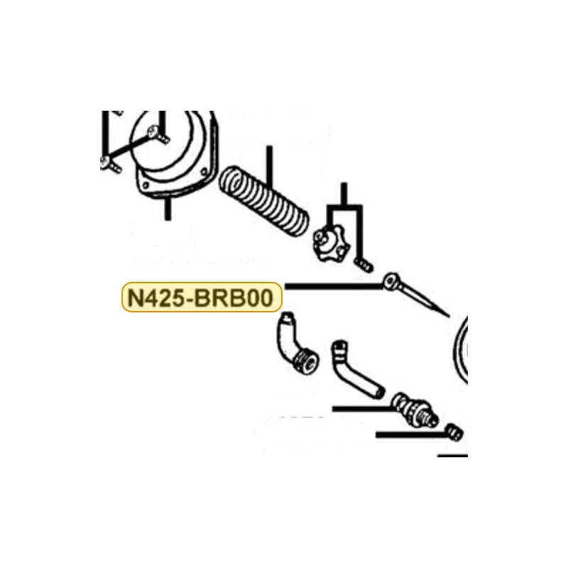 N425-BRB00 JET NEEDLE COMP — diagram cutout
