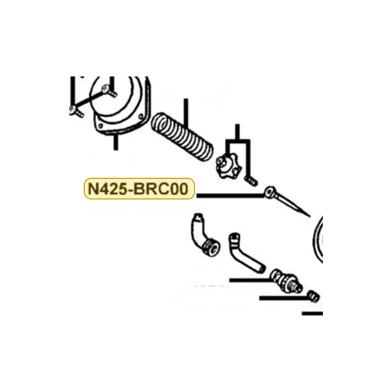 N425-BRC00 JET NEEDLE COMP — diagram cutout